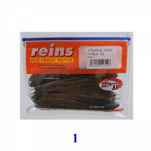 LEURRES REINS 4 BUBBLING SHAKER 10cm / Worms/Stickbaits