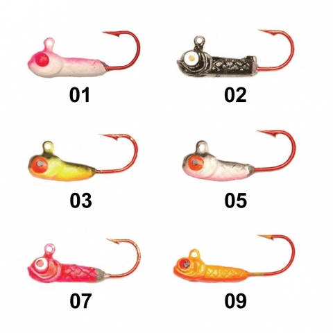 TÊTES PLOMBEES BAD BOY BIG BITE BAITS 3.5g / Têtes plombées