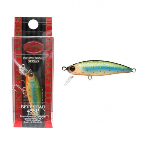 Leurre Lucky Craft Bevy Minnow 45 sp / Leurres Truite