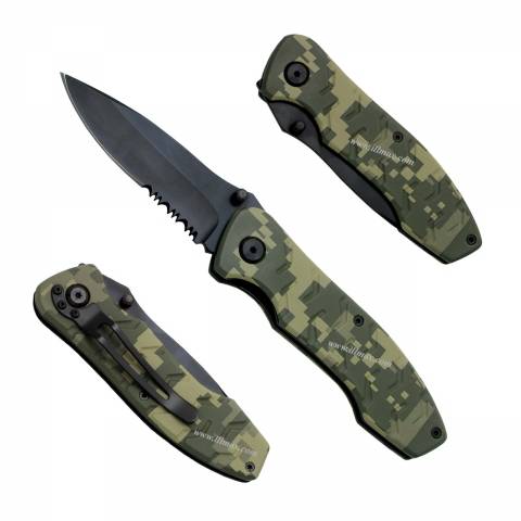 COUTEAU CAMOUFLAGE BALADEO / Outils/Couteaux