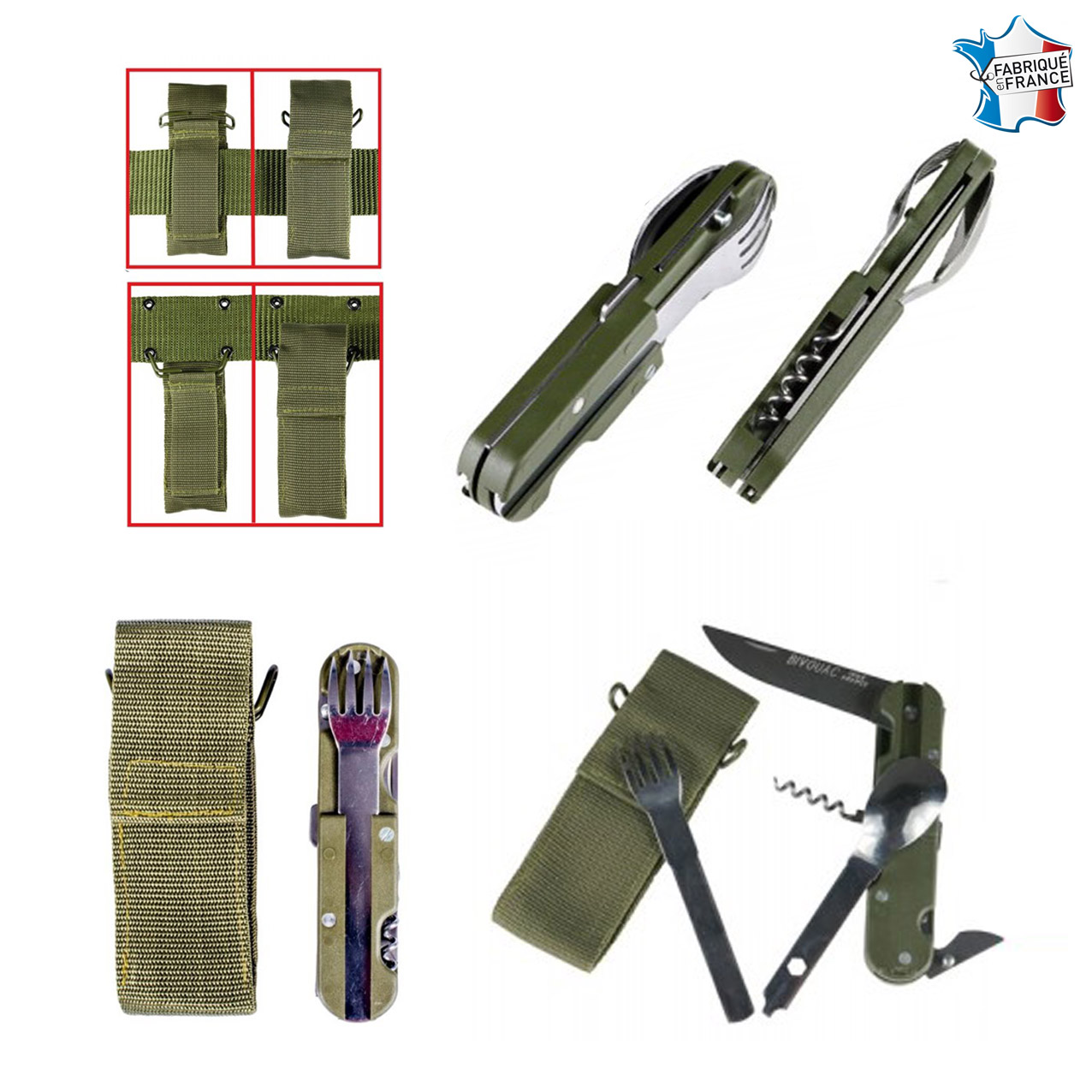 Couteau Survie Coyote - Camping / Bivouac - Accessoires : CGSurplus