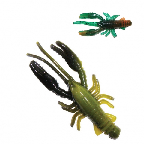 écrevisse 3,75cm BIG BITE BAITS leurres souples / Créature/Craws