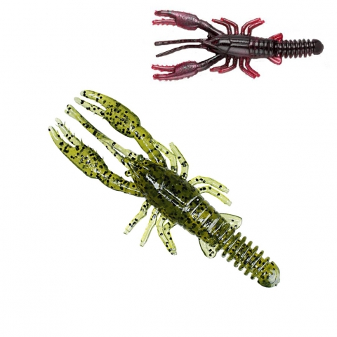 LEURRE ECREVISSE - CRAW WORM 10cm BIG BITE BAITS / Eau Douce