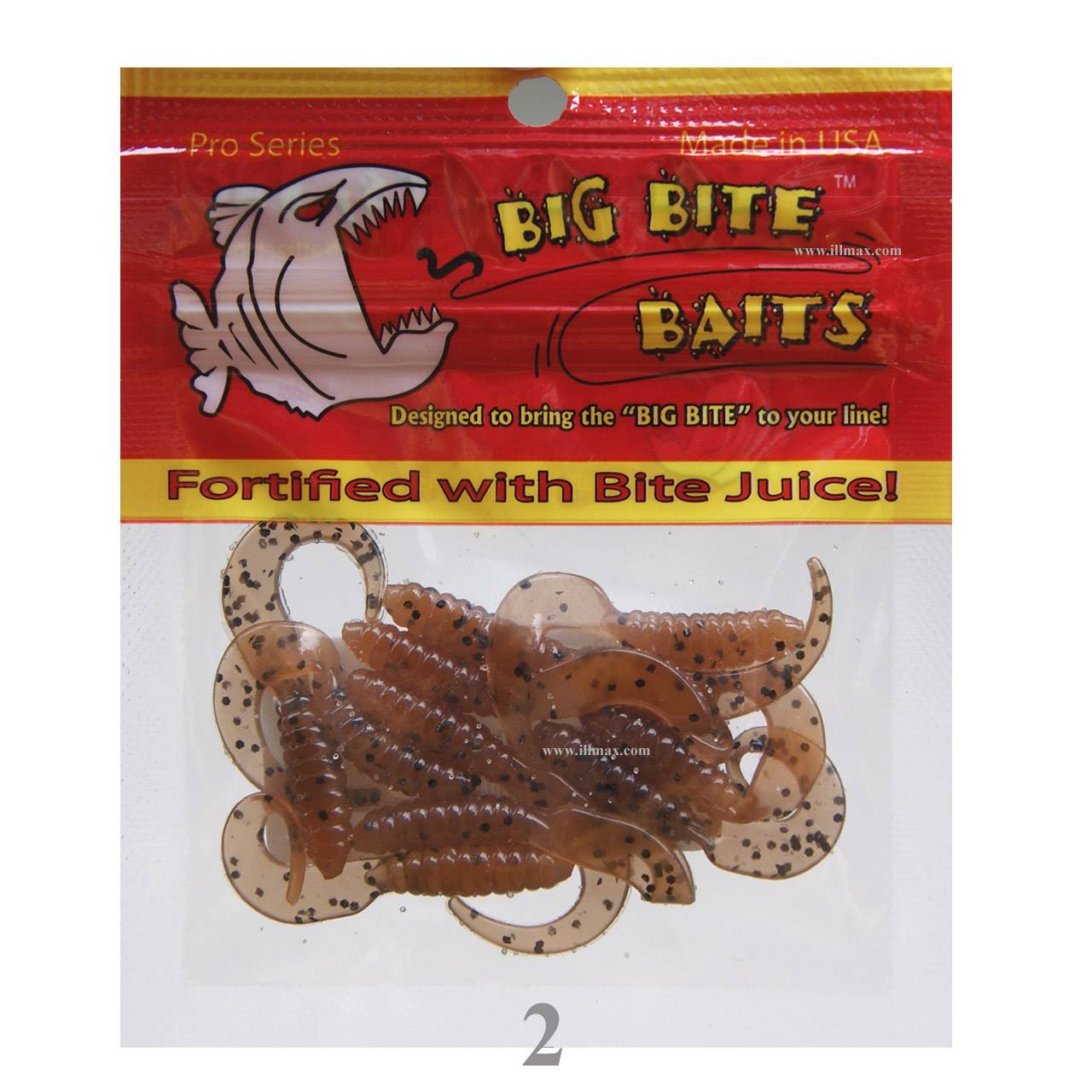 Leurres DAM Effzett Pike Seducer Curl Tail Loose Body