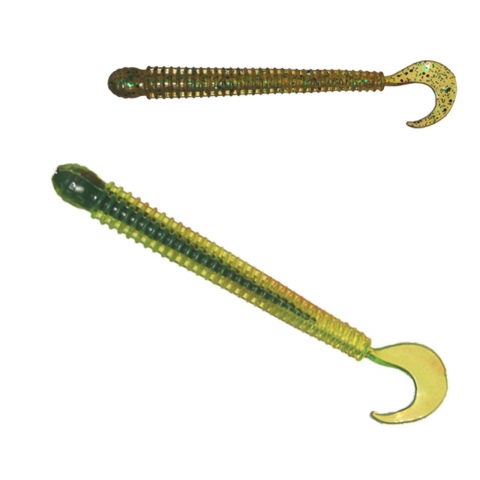 LEURRES SOUPLES WORM  10 cm par 10 pcs / Lançons/Eels/Grubs