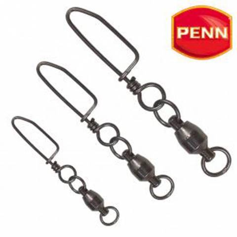 EMERILLONS A BILLES AGRAFE NOIR PENN / Accessoires & Montages