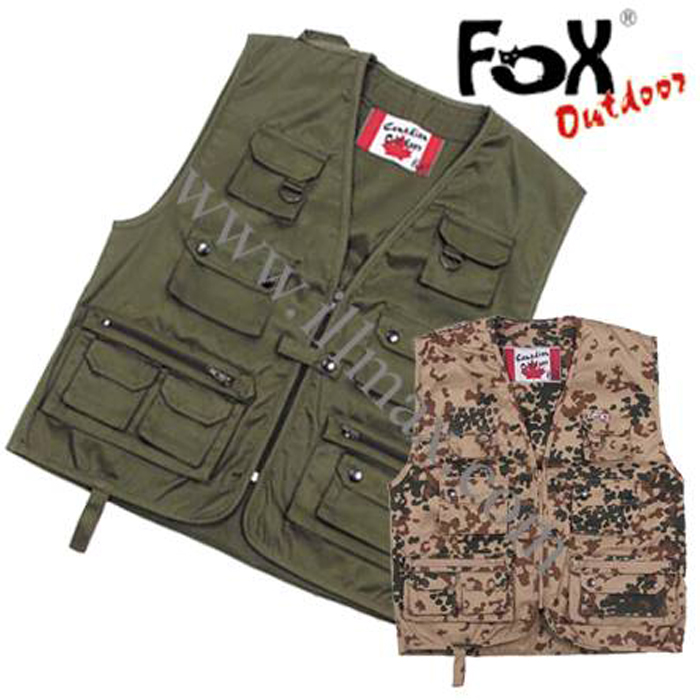 GILET PECHE FOX 