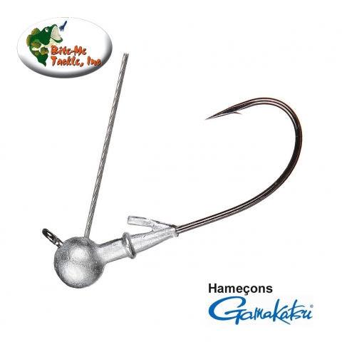 TETES PLOMBEES HUNTER JIG GAMAKATSU / Leurres souples