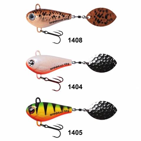 3 LEURRES JIGMASTER 12g et 8g SPINMAD PACK N°01 / Spinners/Buzzbaits