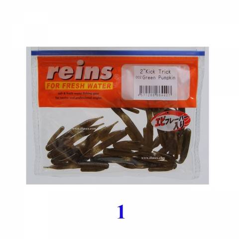 LEURRES REINS 2 KICK TRICK 5cm / Worms/Stickbaits