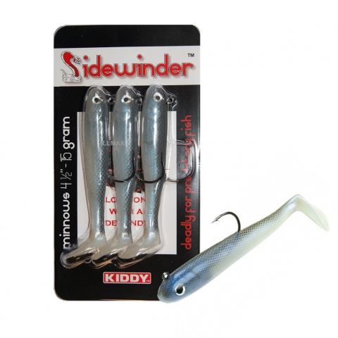 PACK KIDDY MINNOW 3 LEURRES MONTES BLEU 11cm 15G / Prêts à pêcher