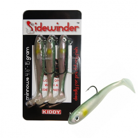 PACK KIDDY MINNOW 3 LEURRES MONTES VERT 11cm 15G / Prêts à pêcher