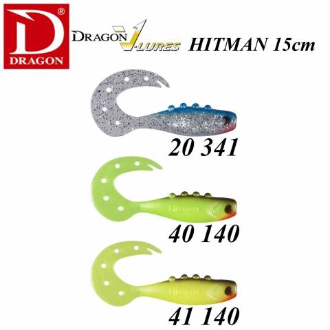 LEURRES SOUPLES HITMAN 15cm DRAGON / Créatures