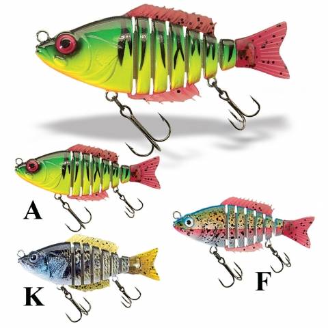 LEURRES ARTICULE ATRACT XMP 12cm JAXON / Poissons nageurs