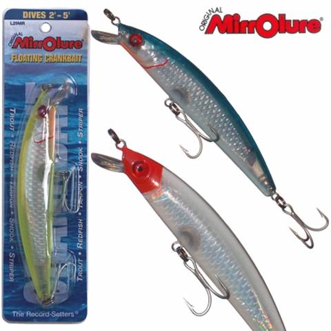 LEURRE LIPPED CRANKBAIT MIRROLURE 12cm / Poissons nageurs