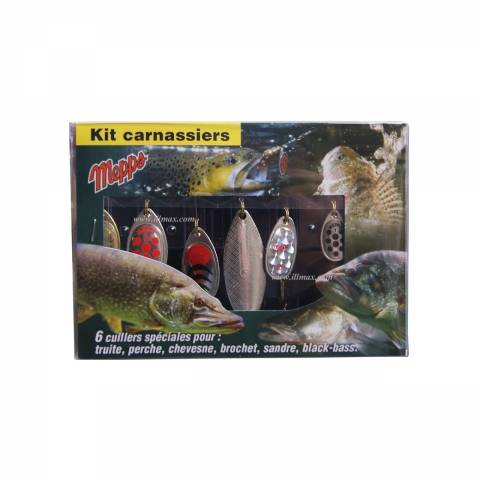 MEPPS KIT CARNASSIERS 6 CUILLERS / Eau Douce