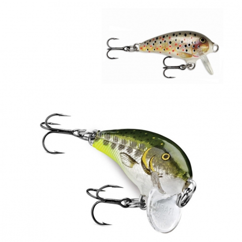 LEURRES MINI FAT RAP 3cm RAPALA / Leurres Truite