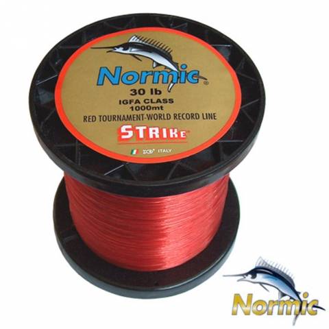 NYLON NORMIC STRIKE ROUGE IGFA / Fils de pêche