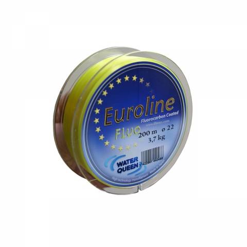 NYLON EUROLINE WATER QUEEN - FLUO 200m / Eau Douce