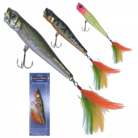 LEURRE POPPER ILLPOP ILLMAX 10cm 9g / Leurres