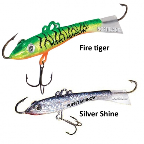 LEURRE CUILLER A JIGGER PUPPET MINNOW NORTHLAND 15g / Eau Douce