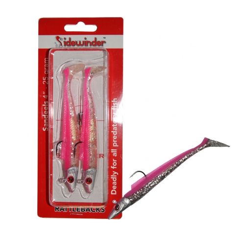 PACK RATTLEBACKS 2 LEURRES MONTES ROSE 12cm 25G / Prêts à pêcher