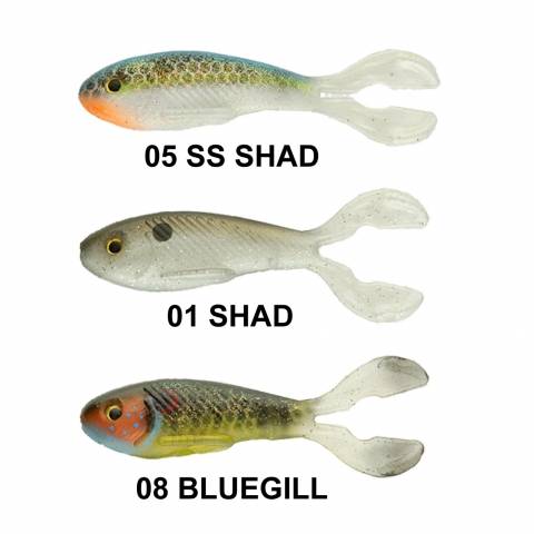 REAL DEAL SHAD 11,5cm BIG BITE BAITS leurres souples / Shads/Swimbaits