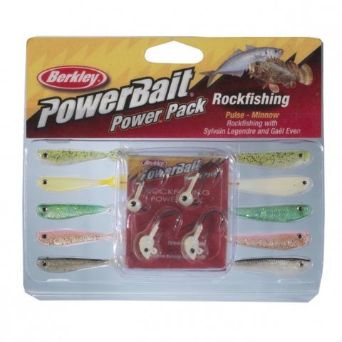 KIT POWER PACK ROCK FISHING BERKLEY / Leurres souples