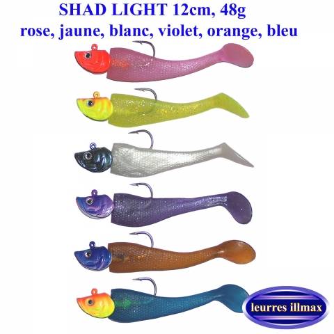 SHAD LIGHT 12cm 38g ILLMAX / Eau Douce