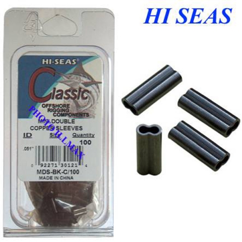 SLEEVES HI-SEAS DOUBLES NOIRS / Sleeves/Anneaux brisés