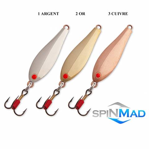 LEURRE CUILLERS ONDULANTES SPINMAD K2. 3g - 3cm / Cuillers/C ondulantes