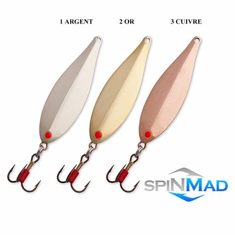 LEURRE CUILLERS ONDULANTES SPINMAD K4. 5g - 4cm / Leurres