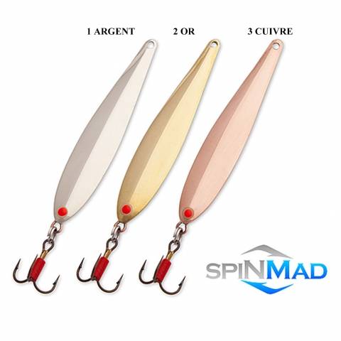 LEURRE CUILLERS ONDULANTES SPINMAD K5. 5g - 5cm / Leurres