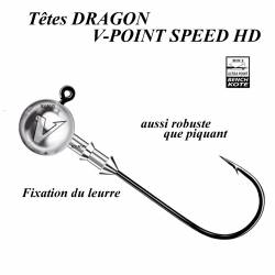 têtes plombées dragon speed hd