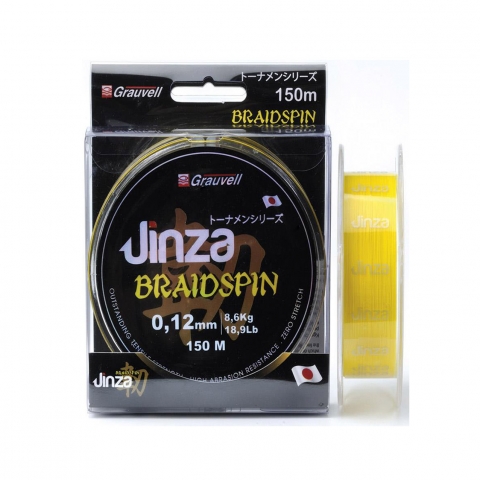 TRESSE JINZA SPIN 150m / Eau Douce