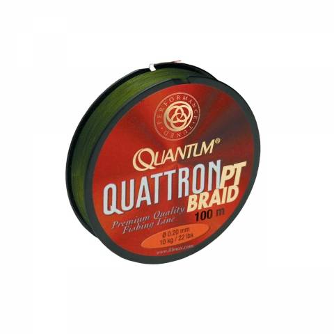 TRESSE QUATTRON PT QUANTUM - 100M / Fils de pêche