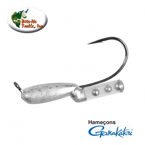 TETES PLOMBEES TUBESHEAD BILLES GAMAKATSU SERIE 100S / Hameçons