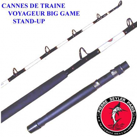 CANNE VOYAGEUR 20/30lbs STAND UP  P.SEYLER / Cannes de traîne