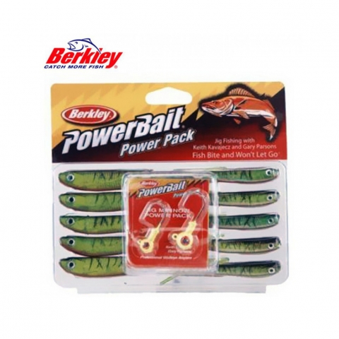 KIT POWER PACK WALLEYE BERKLEY / Leurres souples