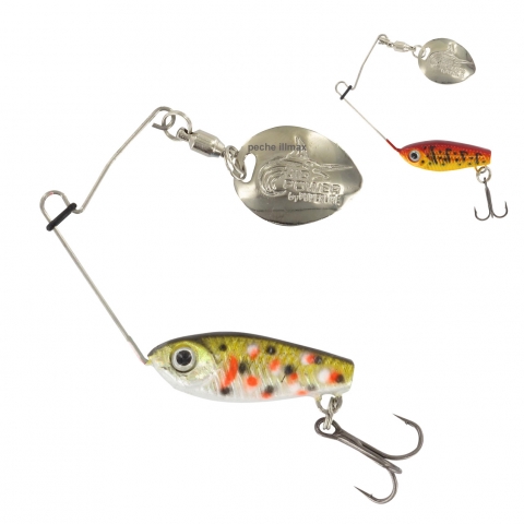 MICRO SPINNERBAIT YOGOSPIN 8G POWERLINE / Leurres Truite